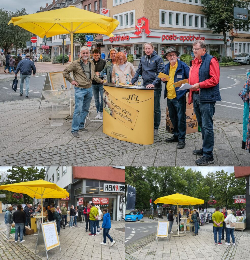 UWG-JÜL schenkt reinen Wein ein