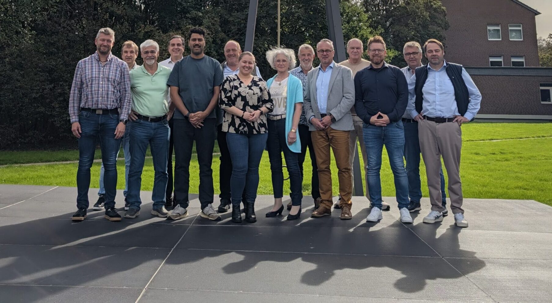 Gruppenbild: Gemeinsames Fraktionsseminar UWG JÜL und CDU